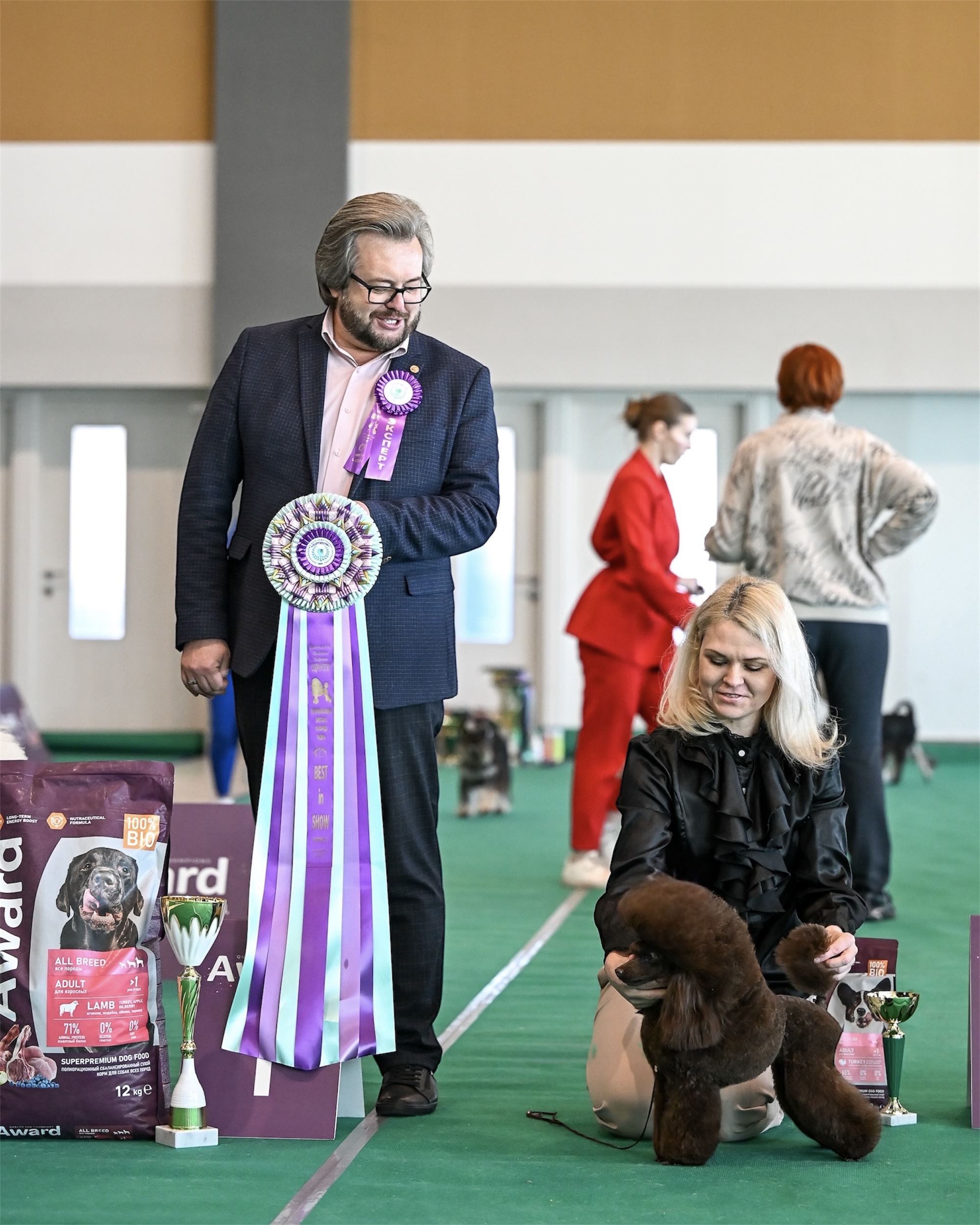 Республиканская выставка собак породы пудель.  🐾L’Katrin De RoYns Talisman Fortuna.  Наш один из любимых, эксперт в породе Белкин Алексей ( Россия)!!!